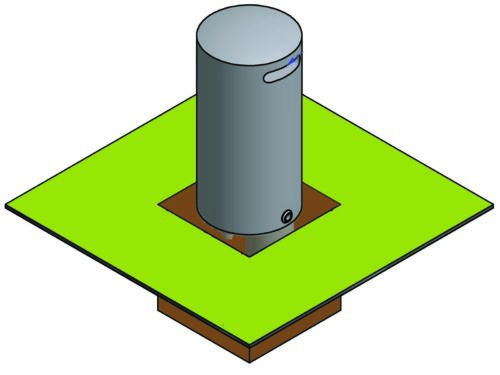 Borne URBAINE Ø244.5mm Amovible