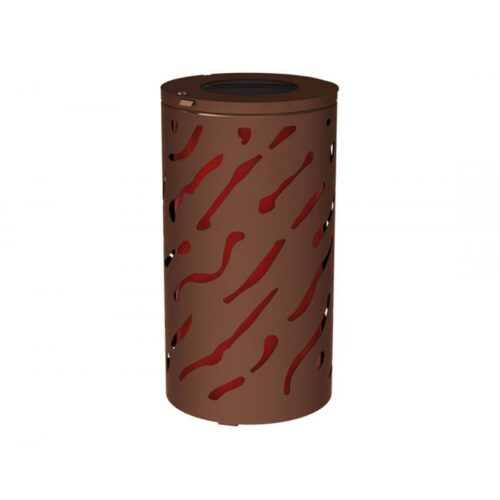 Corbeille VENISE 80L seau peint