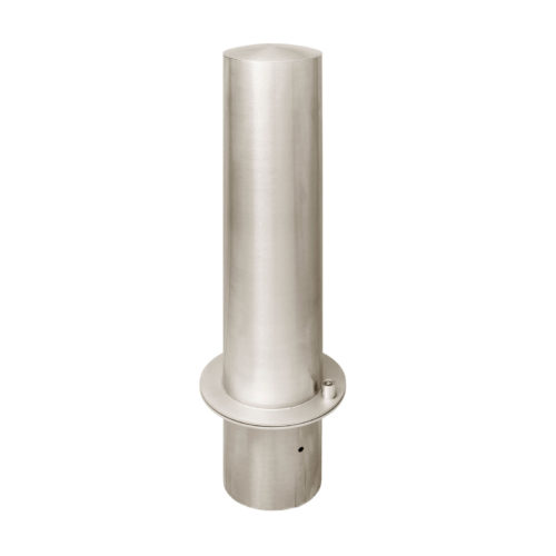 Borne ULMA amovible tête bombée, Ø204mm, HS 750mm, inox 304L