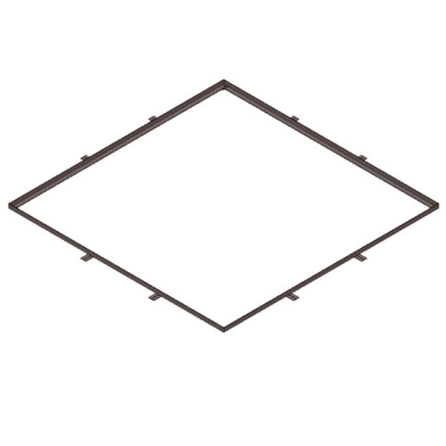 Cadre acrier pour grille d'arbre fonte, 1600x1600mm