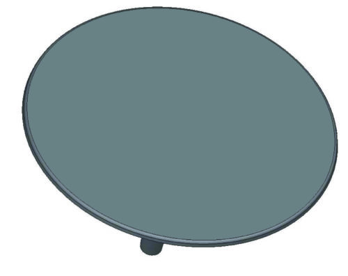 Clou ROND en fonte Ø170mm