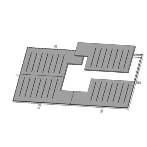 Grille d'arbre 2480x1160mm