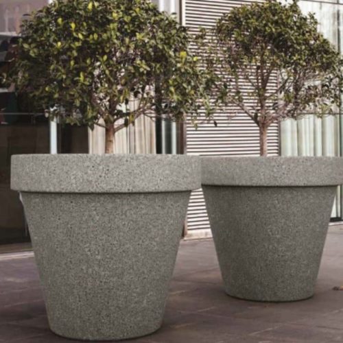 Jardinière GRANPOT en béton hydrofugé Ø1110mm