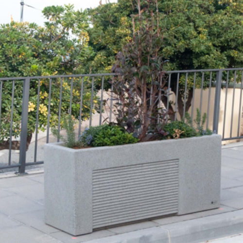 Jardinière TANIT S béton hydrofugé 1400x420xh420mm