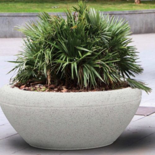 Jardinière BOL en béton hydrofugé capacité 265L