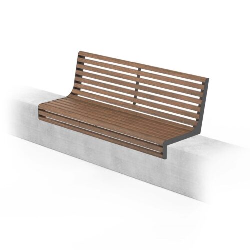 Banc Vita sur muret longueur 1500 mm