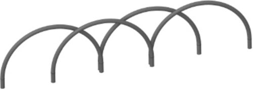 ARCEAU DE PELOUSE en FONTE EN-GJS-500-7