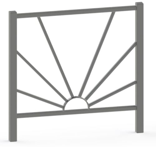 Barrière SOLEIL, longueur 1000mm, à sceller