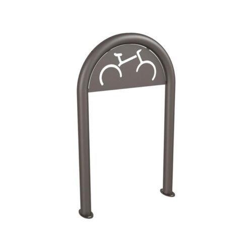 Appui vélo TROMBONE avec signalétique
