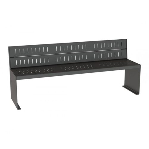 Banc public KUB en acier, 1800mm