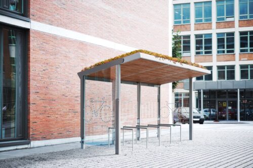 Abrivélos AUREO 10,5m² (lg.4,1xL.2,5xht.2,6m) en verre.