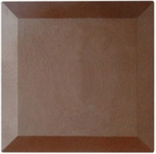 Clou de voirie acier corten 120x120mm