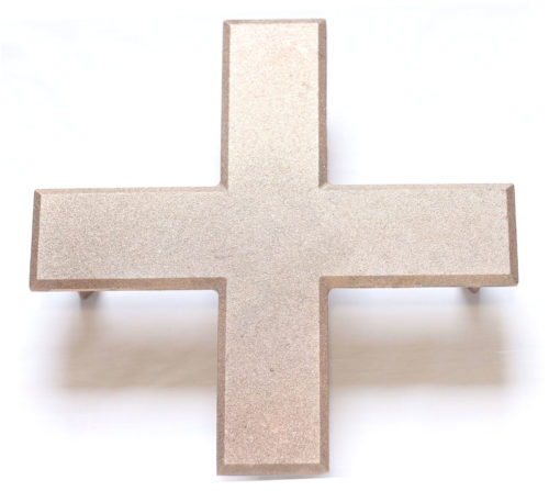 Croix de marquage en bronze