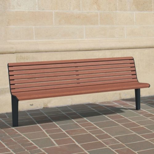 Banc public EMAU SOLO EMS151r en robinier, 1800mm