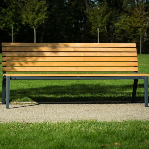 Banc public ALUMA en épicéa, 1800mm