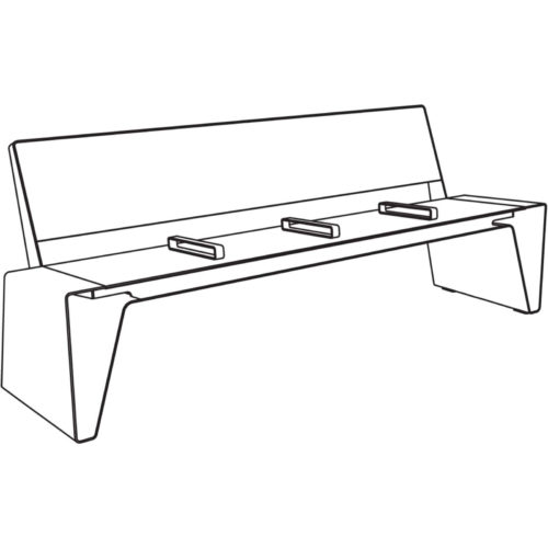 Banc public RADIUM LRA492