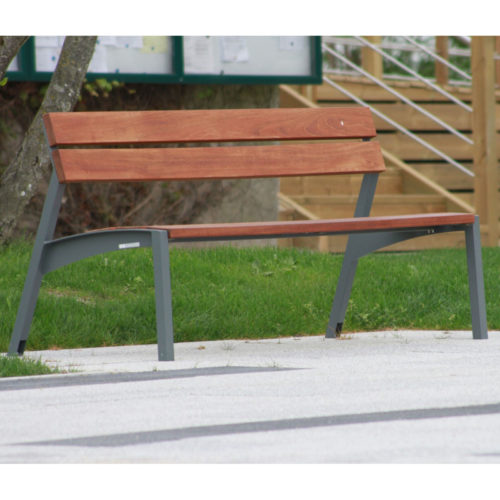 Banc public VERA LV151y en jatoba, 1800mm