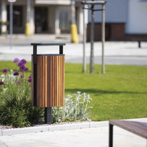 Corbeille MINIUM MIU-B115t 45L en jatoba