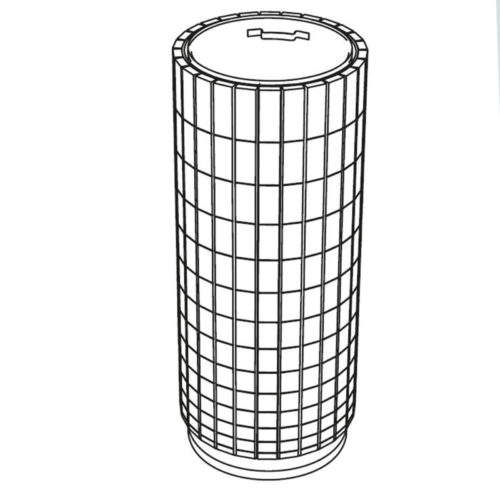 Corbeille NANUK NNK111r en bois de robinier avec seau