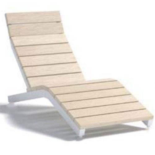 Chaise longue RIVAGE RVA171y en resysta