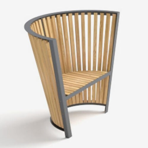 Fauteuil SEDAN SDN103t en jatoba, 12200mm