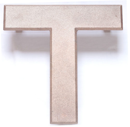 T de marquage en bronze